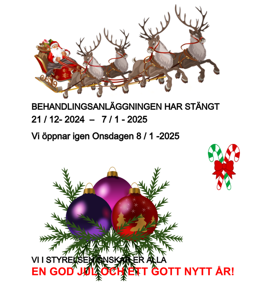 Julstängt